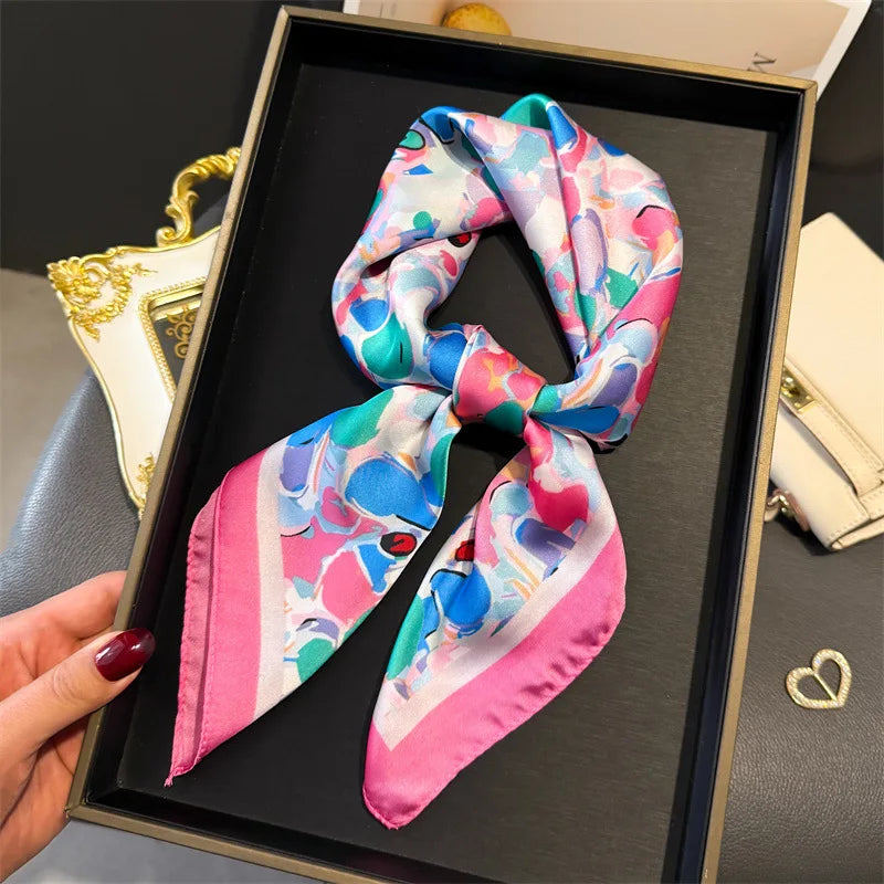 Foulard carré bohème