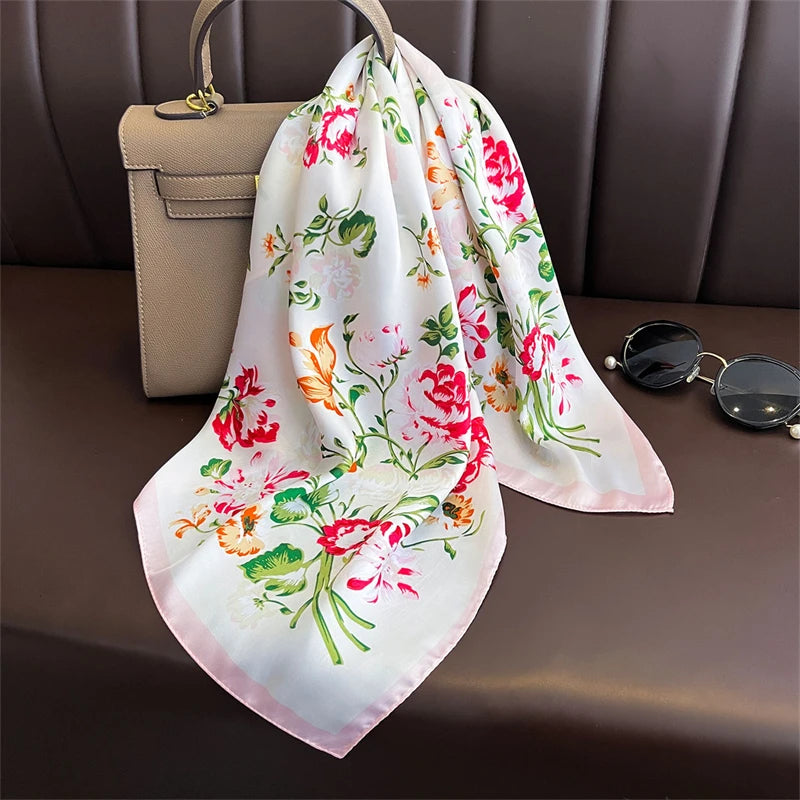 Foulard carré bohème