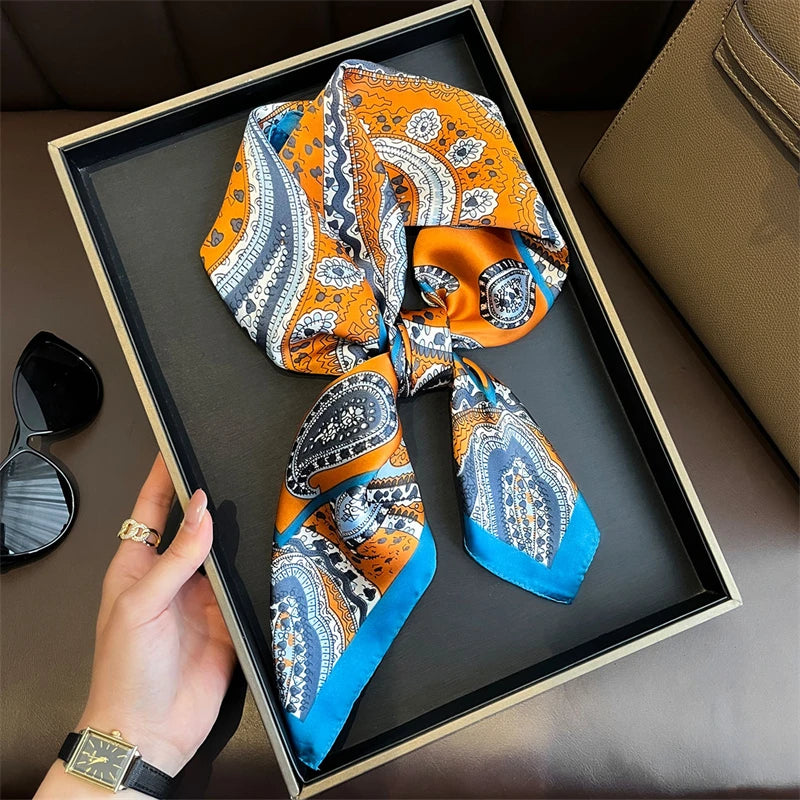 Foulard carré bohème