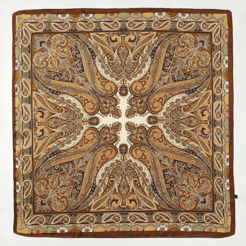 Foulard carré bohème