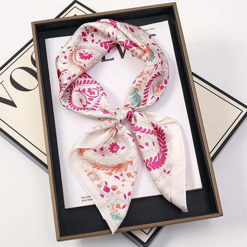 Foulard carré bohème
