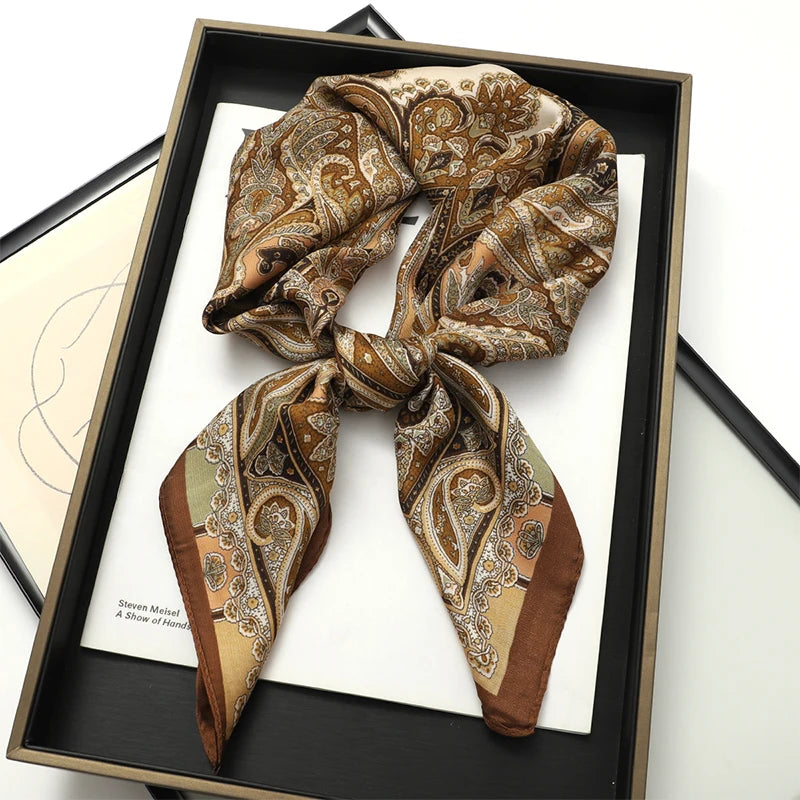 Foulard carré bohème