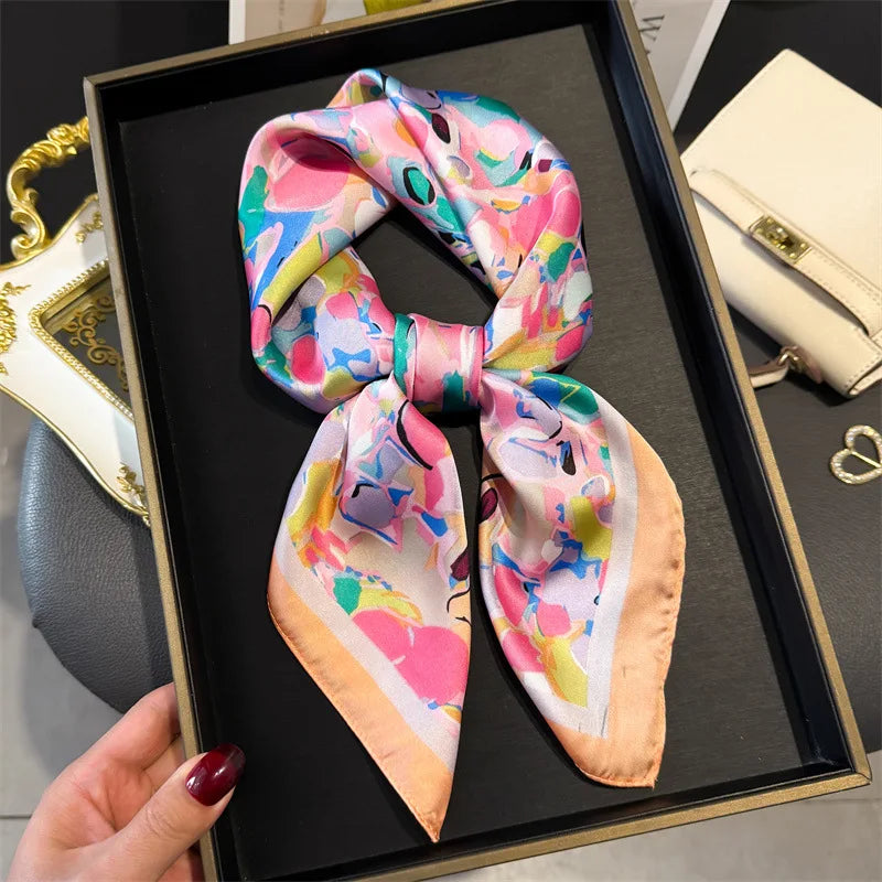 Foulard carré bohème