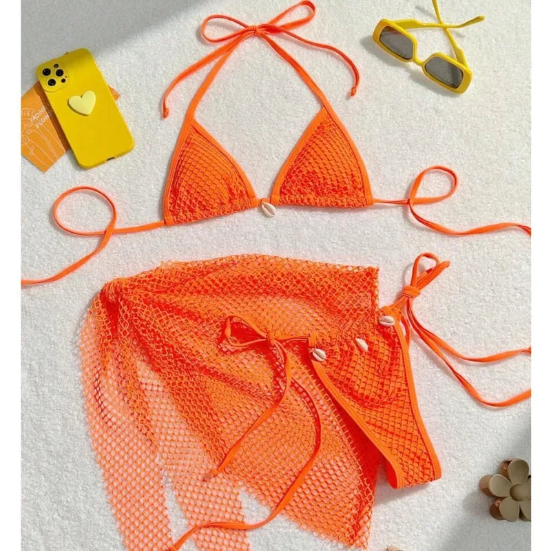 Bikini 3 pièces brésilien femme