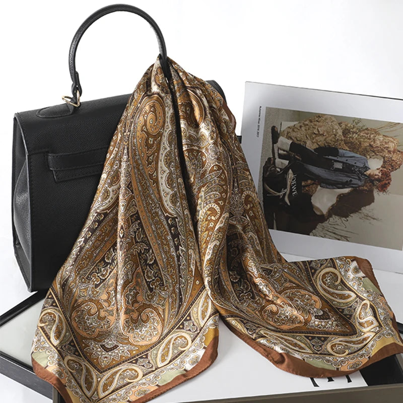 Foulard carré bohème