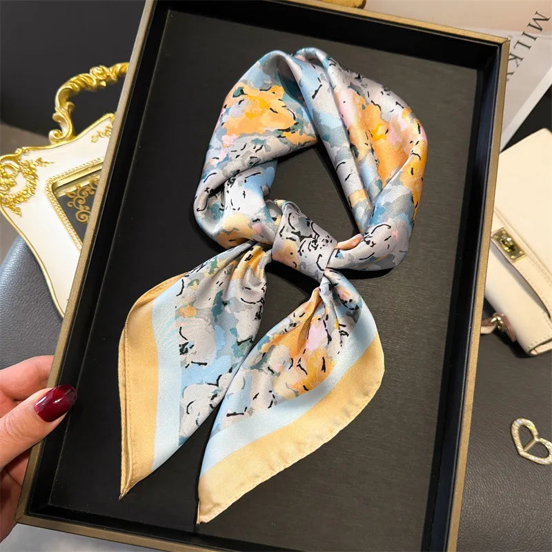 Foulard carré bohème
