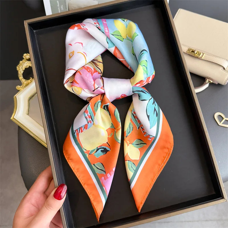 Foulard carré bohème