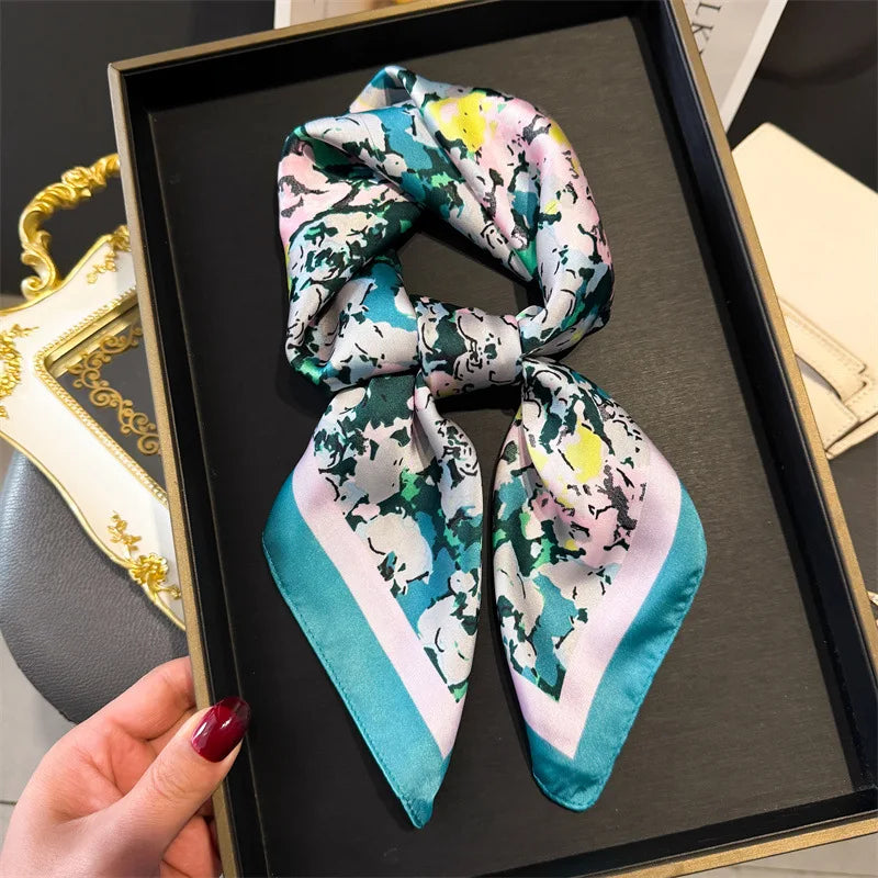 Foulard carré bohème