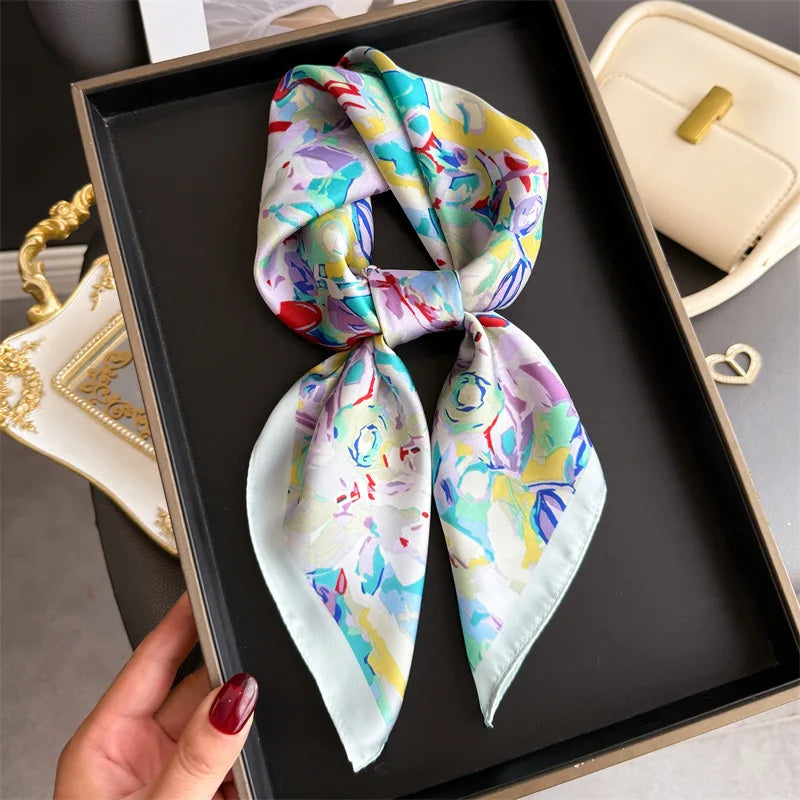 Foulard carré bohème