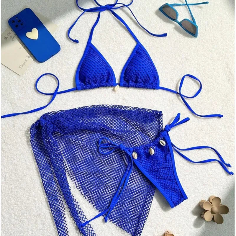 Bikini 3 pièces brésilien femme
