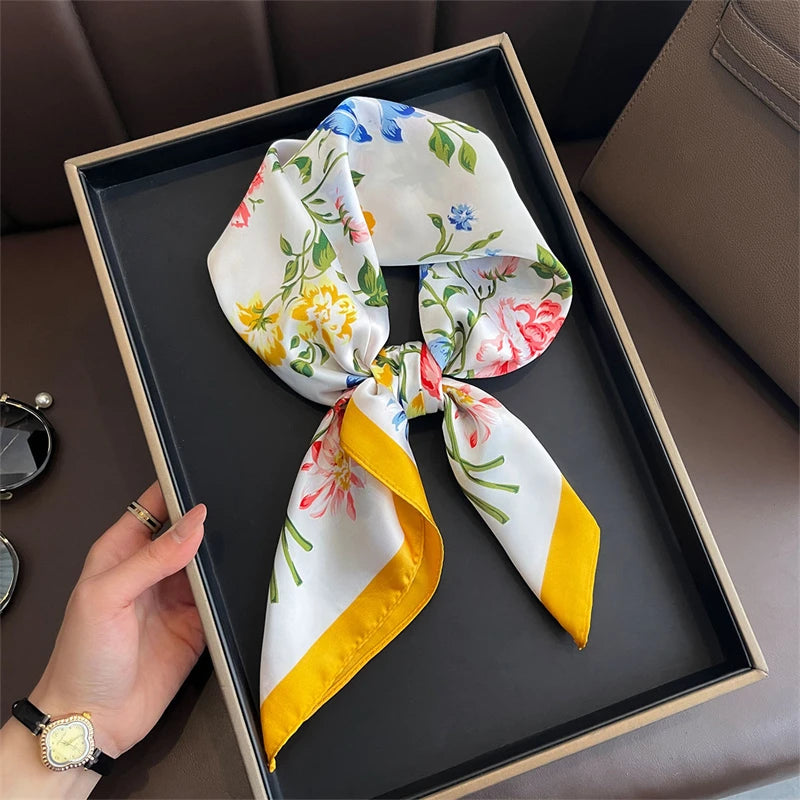 Foulard carré bohème