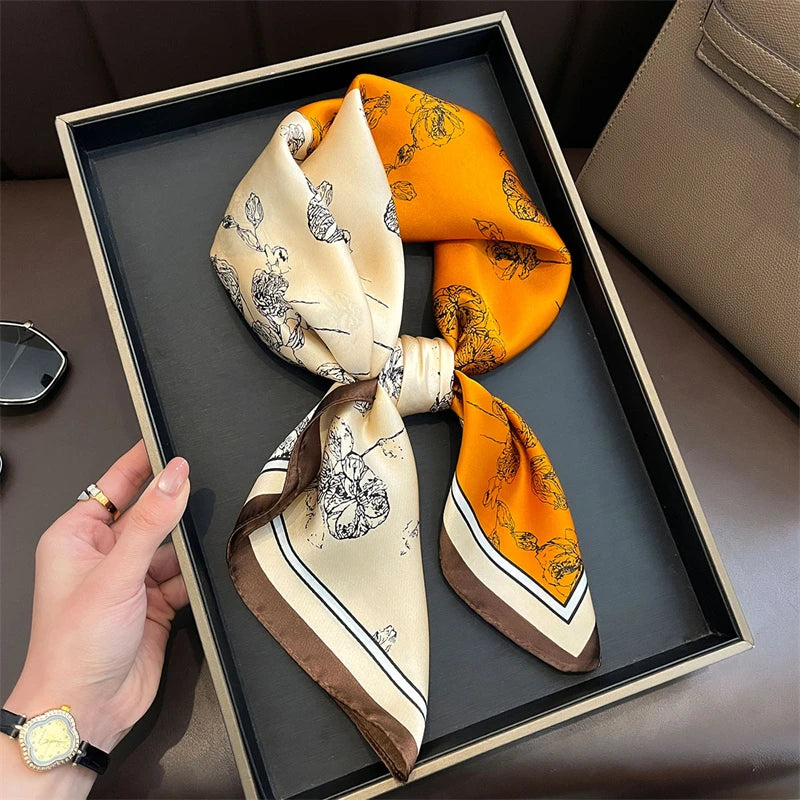 Foulard carré bohème