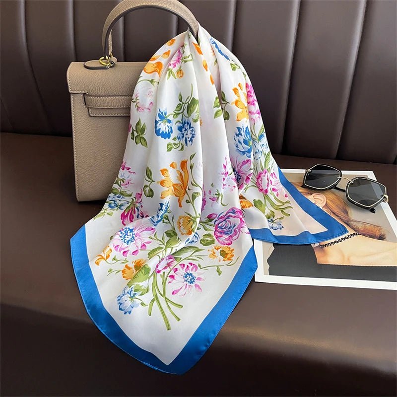 Foulard carré bohème