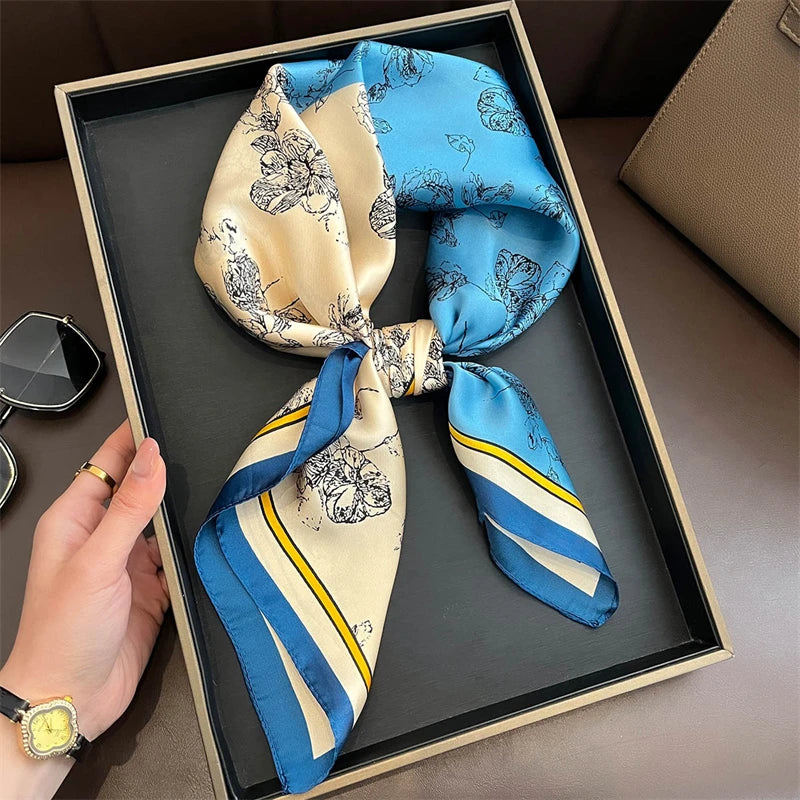 Foulard carré bohème