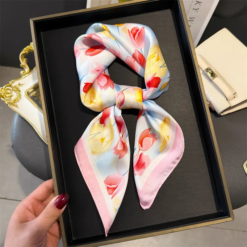 Foulard carré bohème