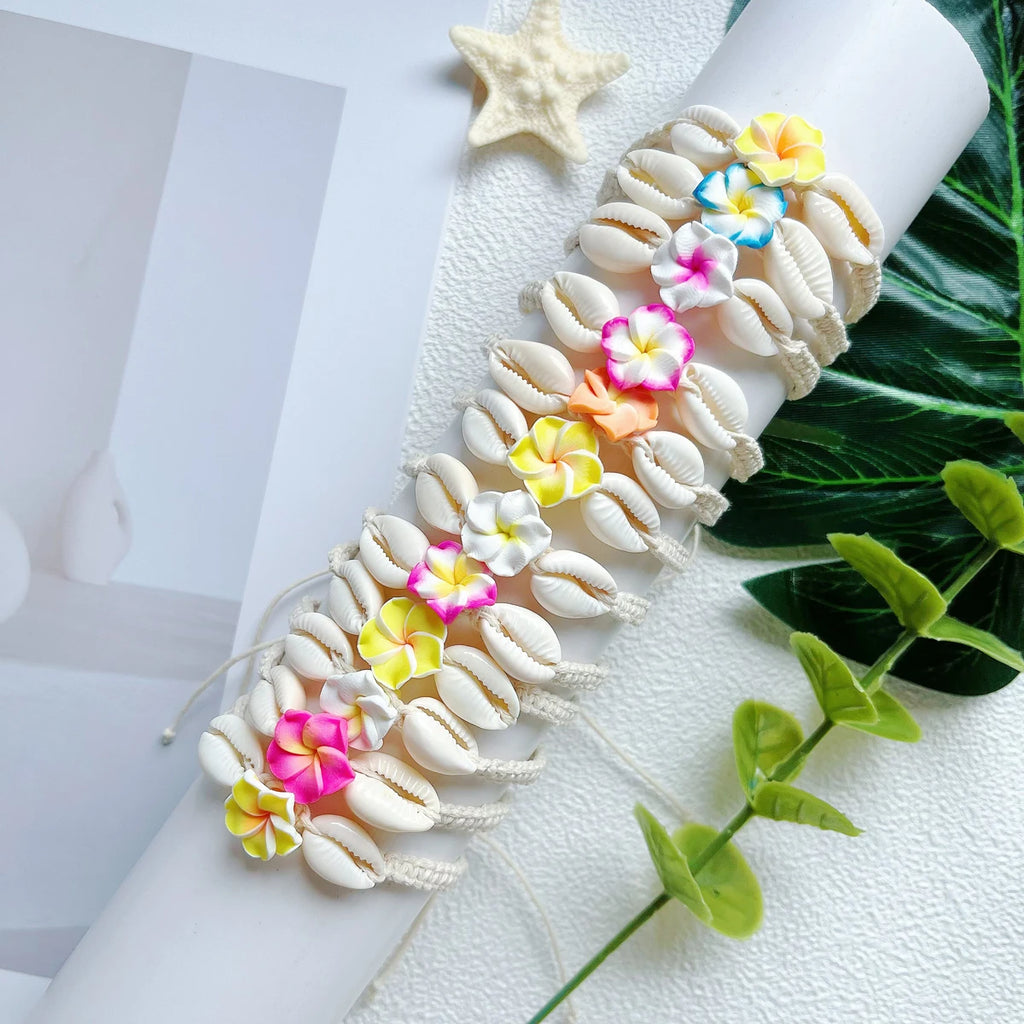 Bracelets coquillage plage mixte