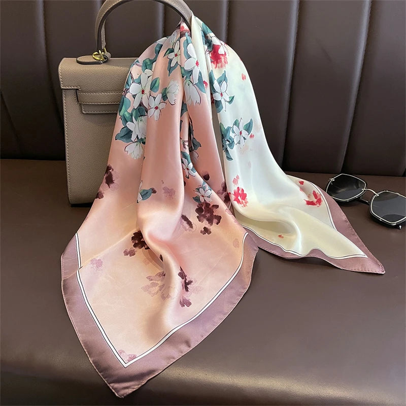 Foulard carré bohème