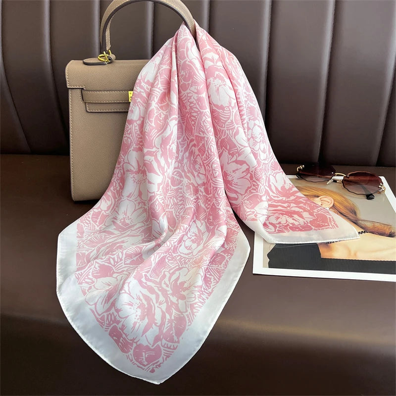 Foulard carré bohème
