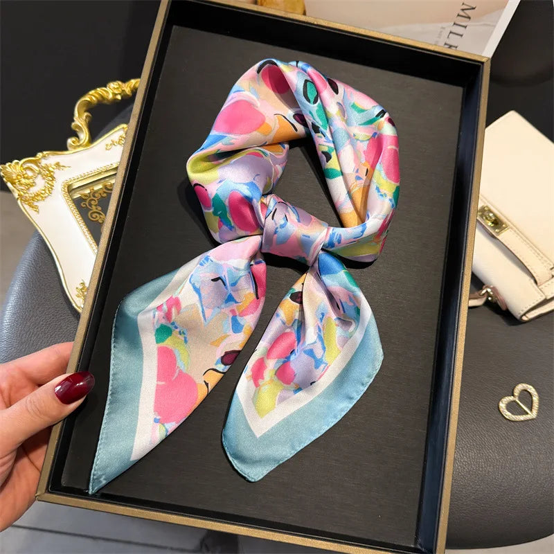 Foulard carré bohème