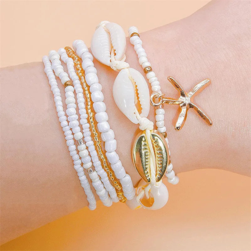 Bracelet étoile mer femme