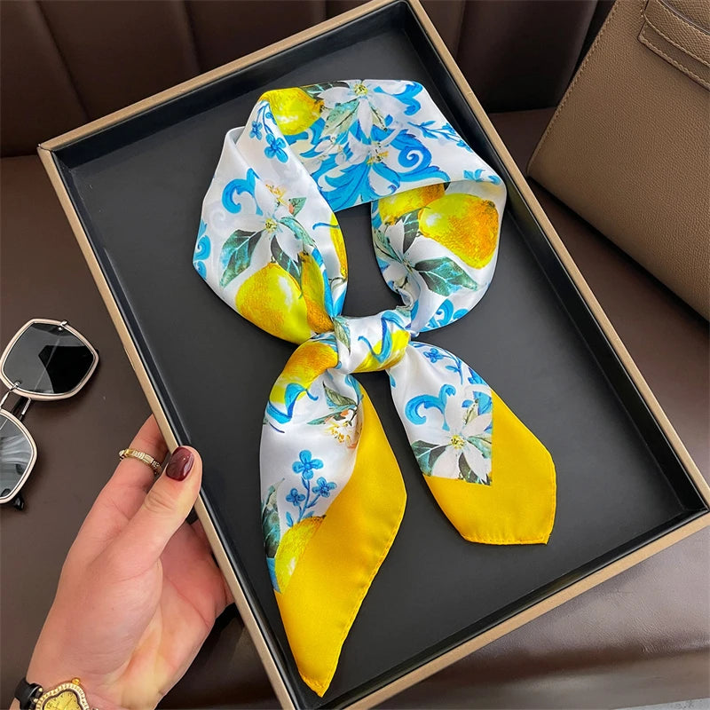 Foulard carré bohème