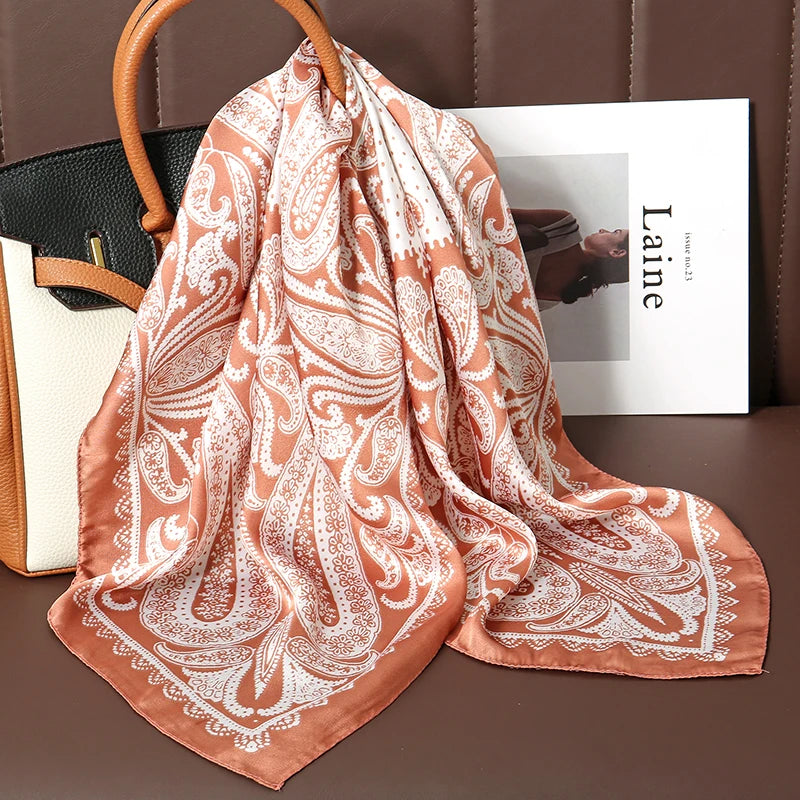 Foulard carré bohème