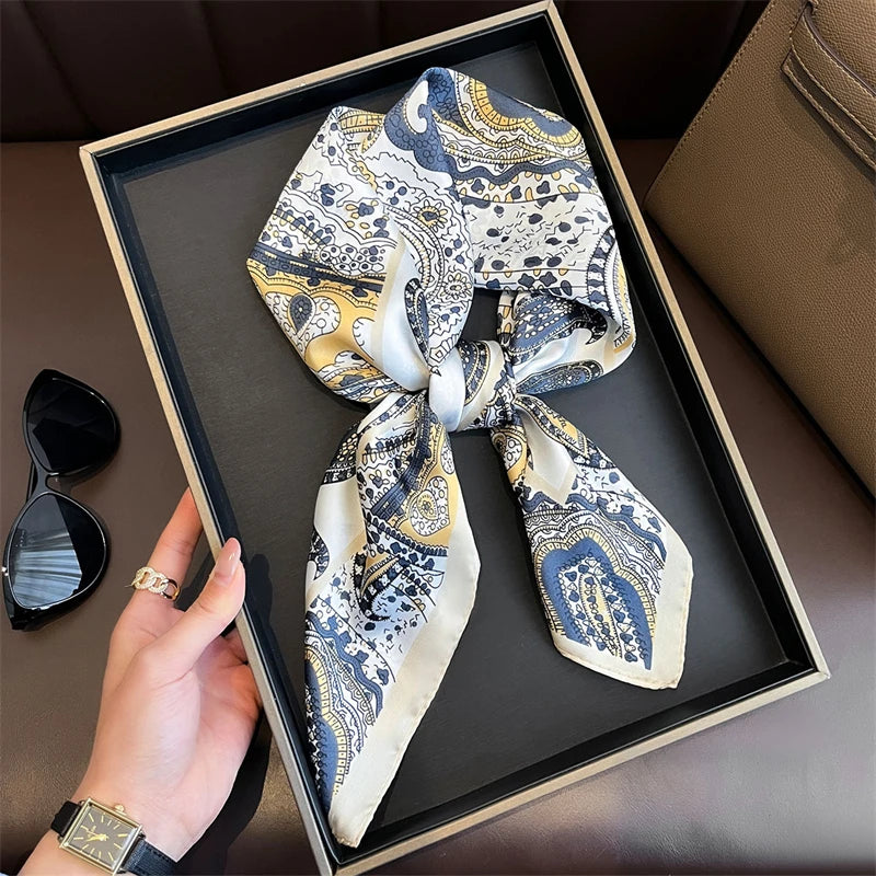 Foulard carré bohème