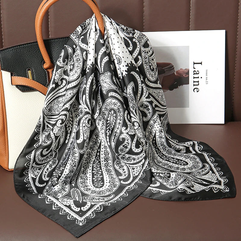 Foulard carré bohème