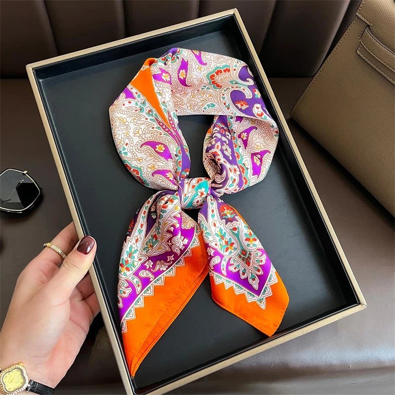 Foulard carré bohème