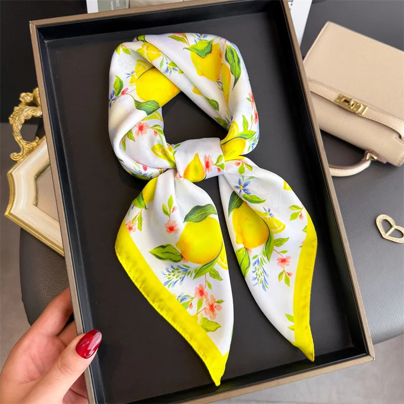 Foulard carré bohème
