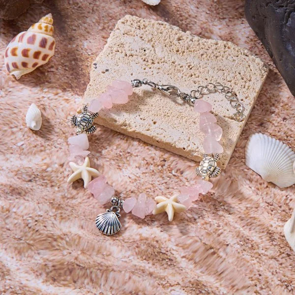 Bracelet coquillage étoile femme