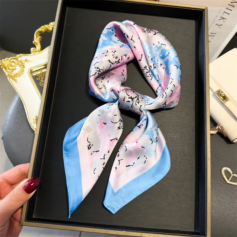Foulard carré bohème