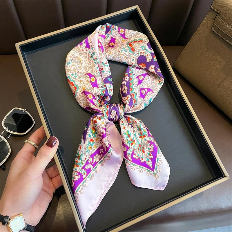 Foulard carré bohème