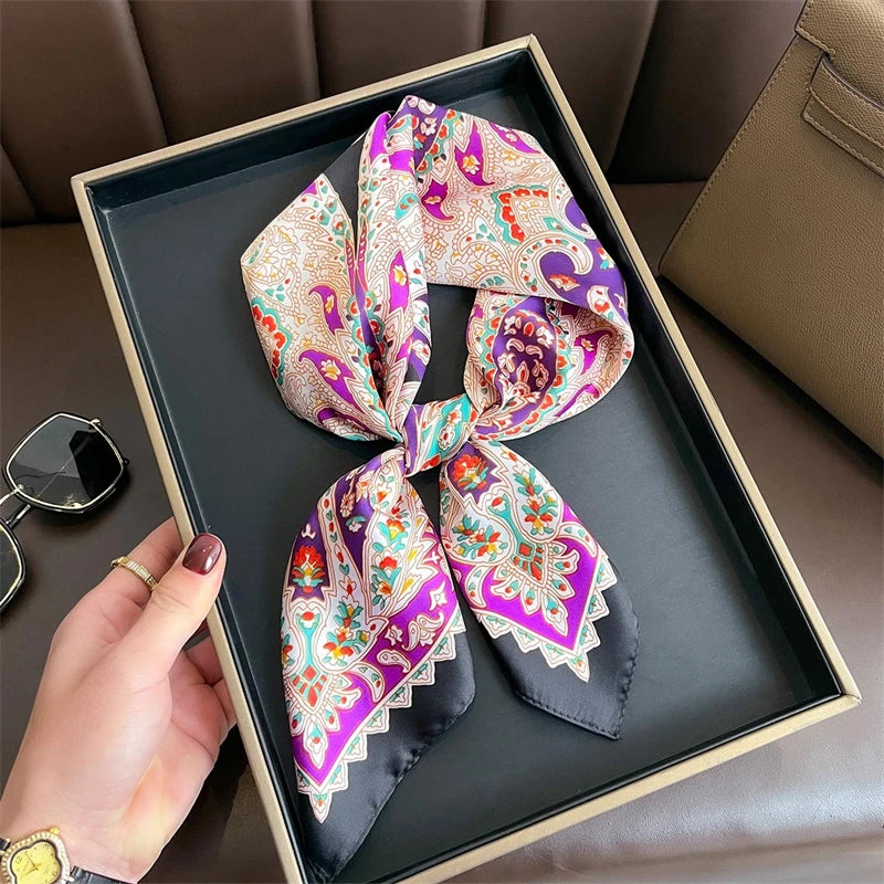 Foulard carré bohème
