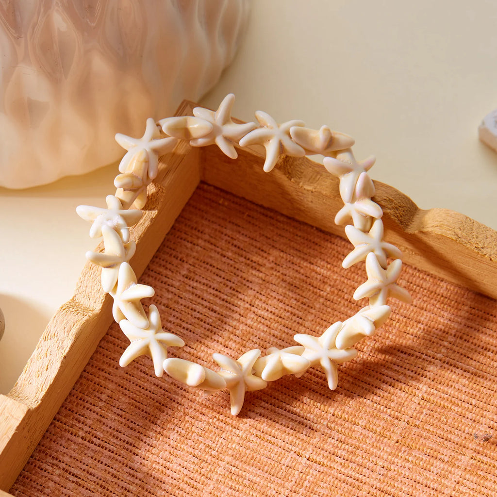 Bracelet coquillage étoile femme